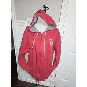 OU Oklahoma University Sooners Full Zip Hoodie Size XL